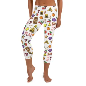 "Casino" Capri Leggings design by Hero.