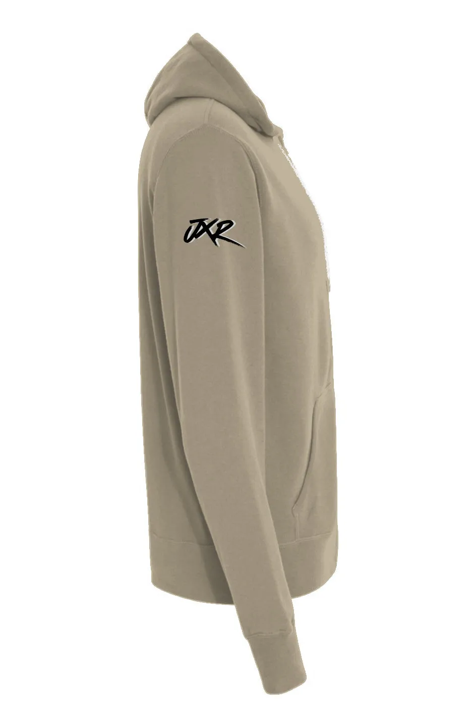 "Forged Under Pressure" Lightweight Full-Zip Hoodie