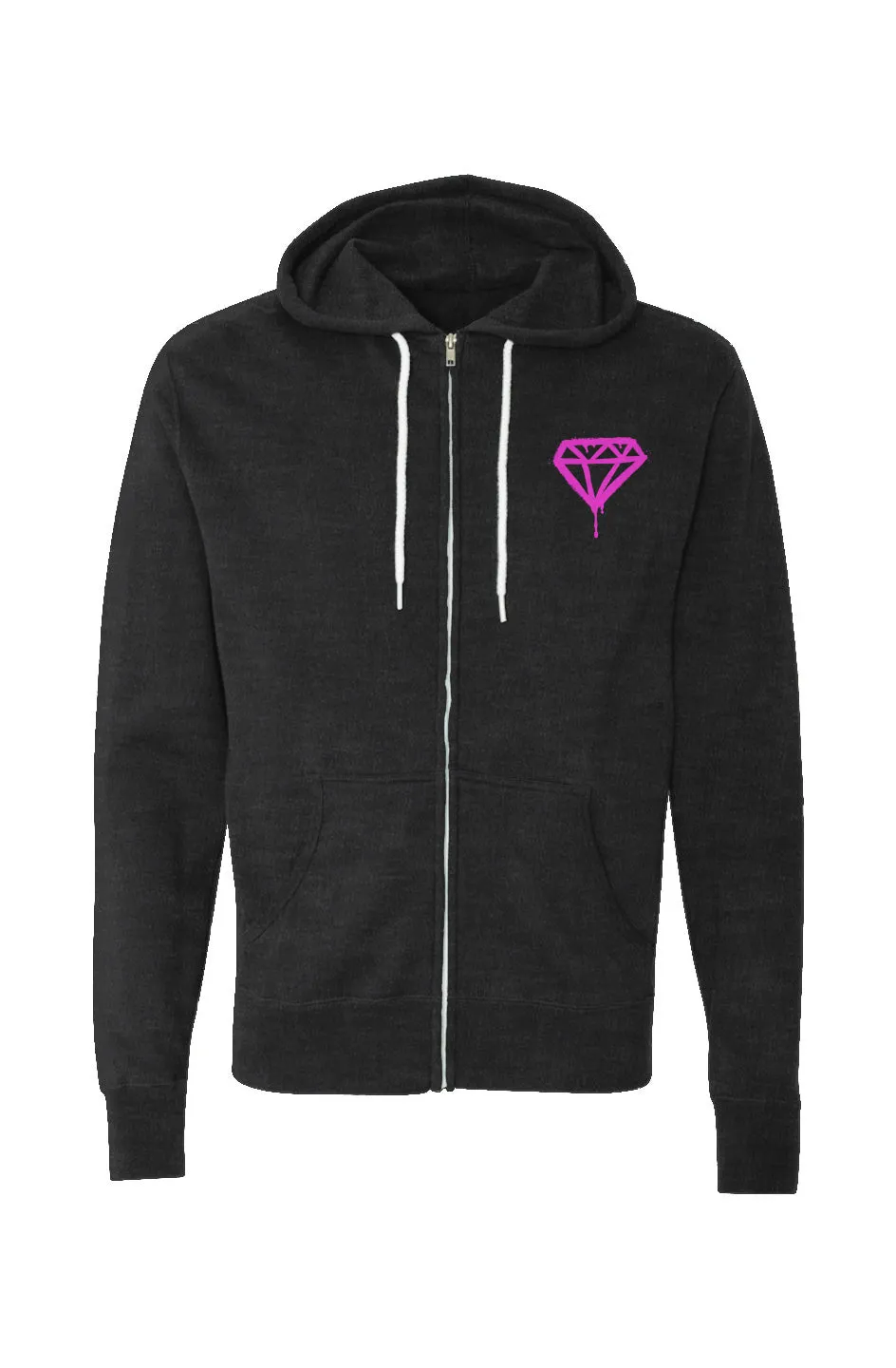 "Forged Under Pressure" Lightweight Full-Zip Hoodie