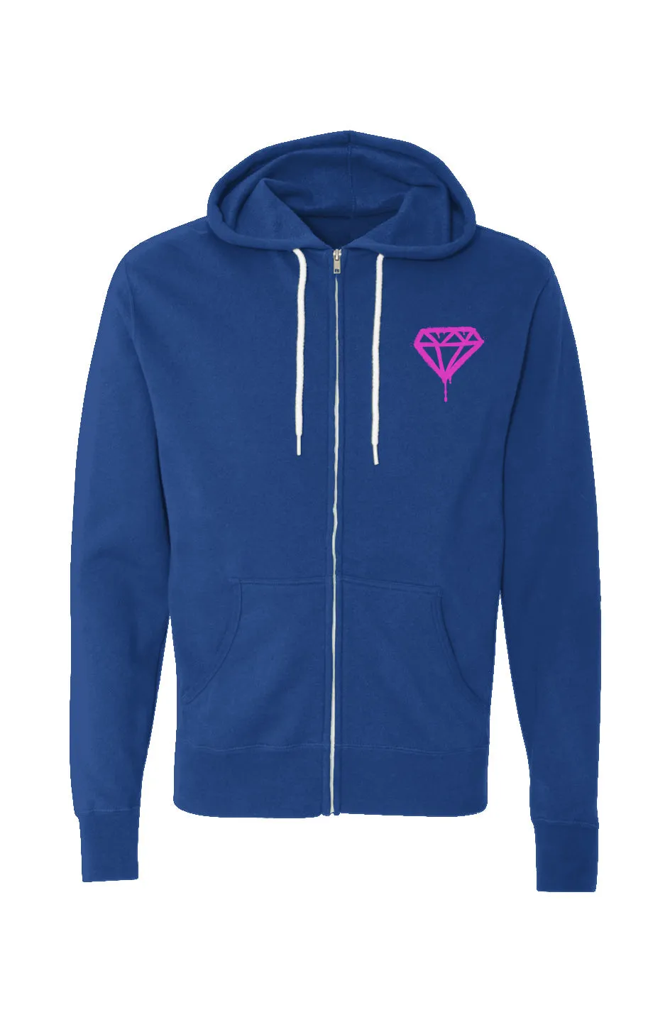 "Forged Under Pressure" Lightweight Full-Zip Hoodie