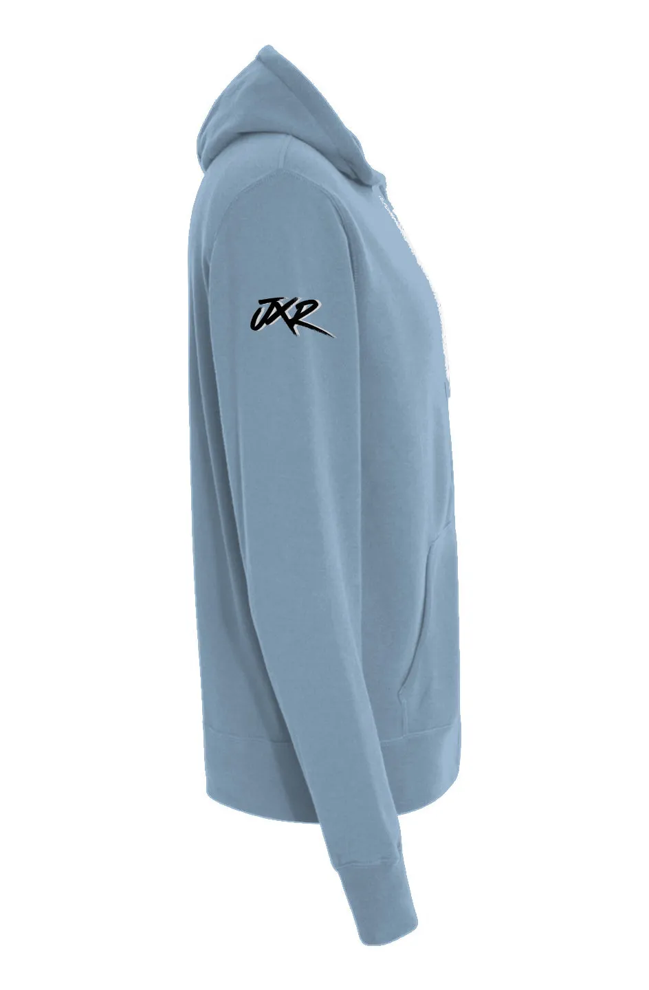 "Forged Under Pressure" Lightweight Full-Zip Hoodie