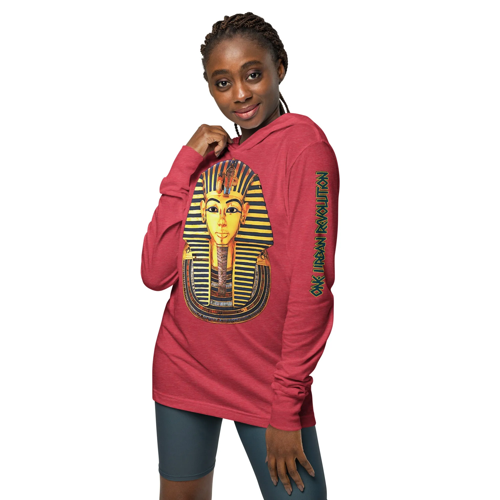 "KING TUT" Unisex Hooded Long-sleeve Tee