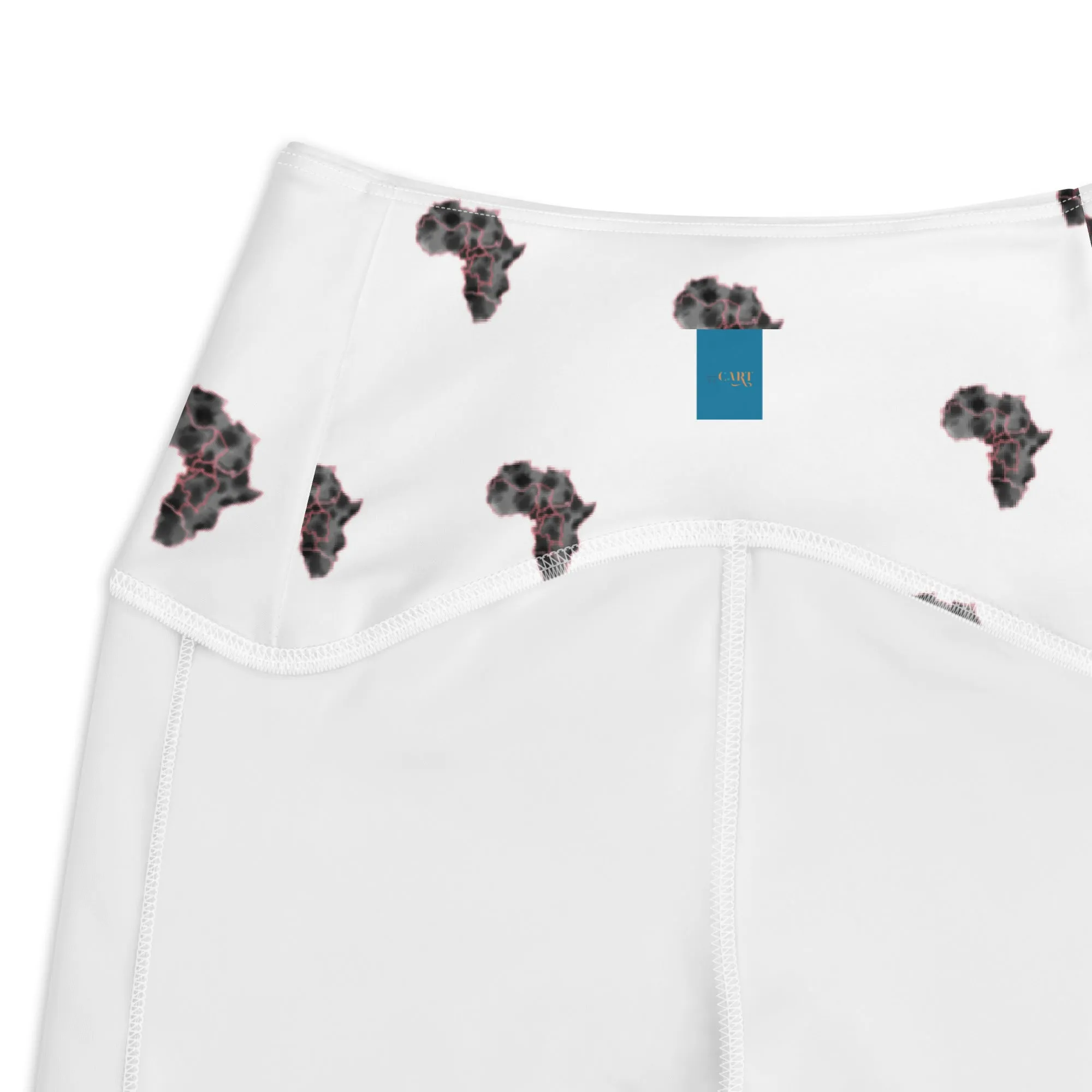 "Motherland Print" Leggings with Pockets