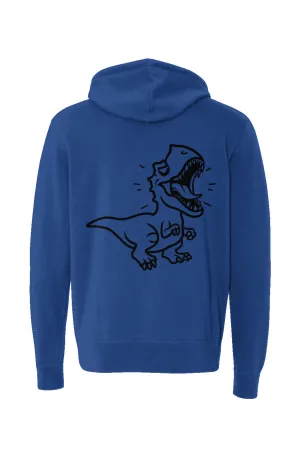 "Roar" Lightweight Full-Zip Hoodie