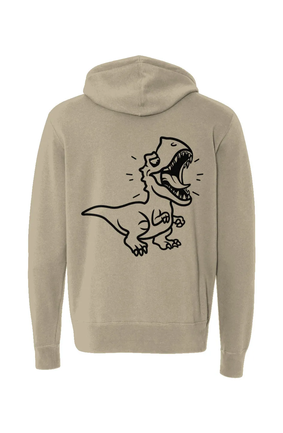 "Roar" Lightweight Full-Zip Hoodie