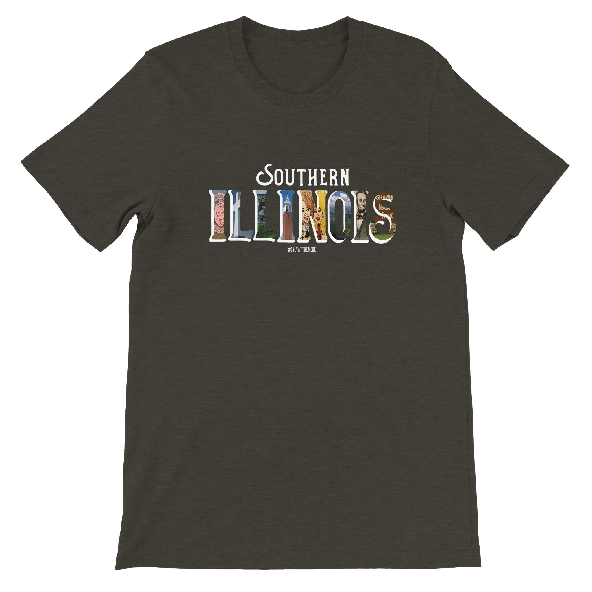 "Southern Illinois" Premium Unisex Crewneck T-shirt