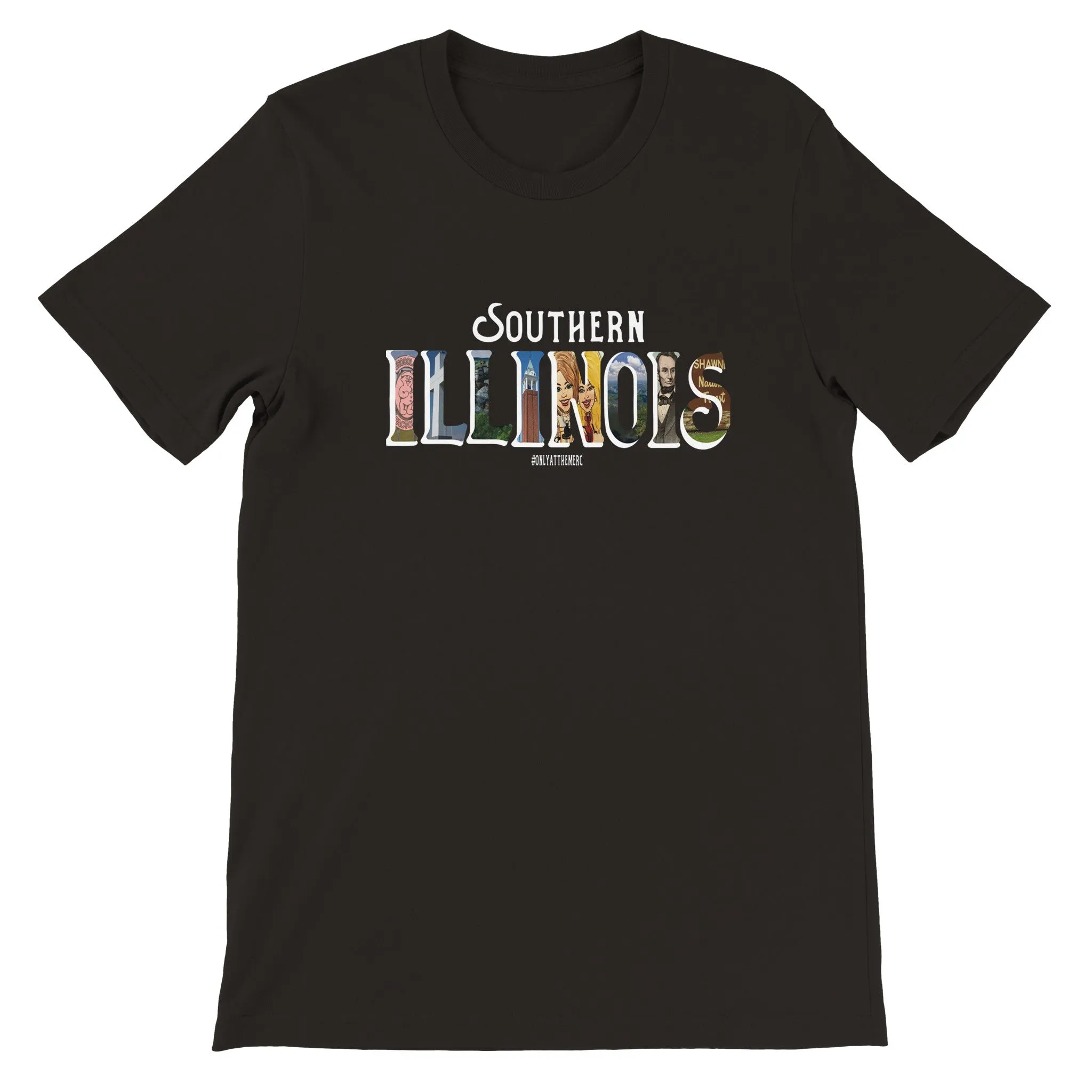 "Southern Illinois" Premium Unisex Crewneck T-shirt