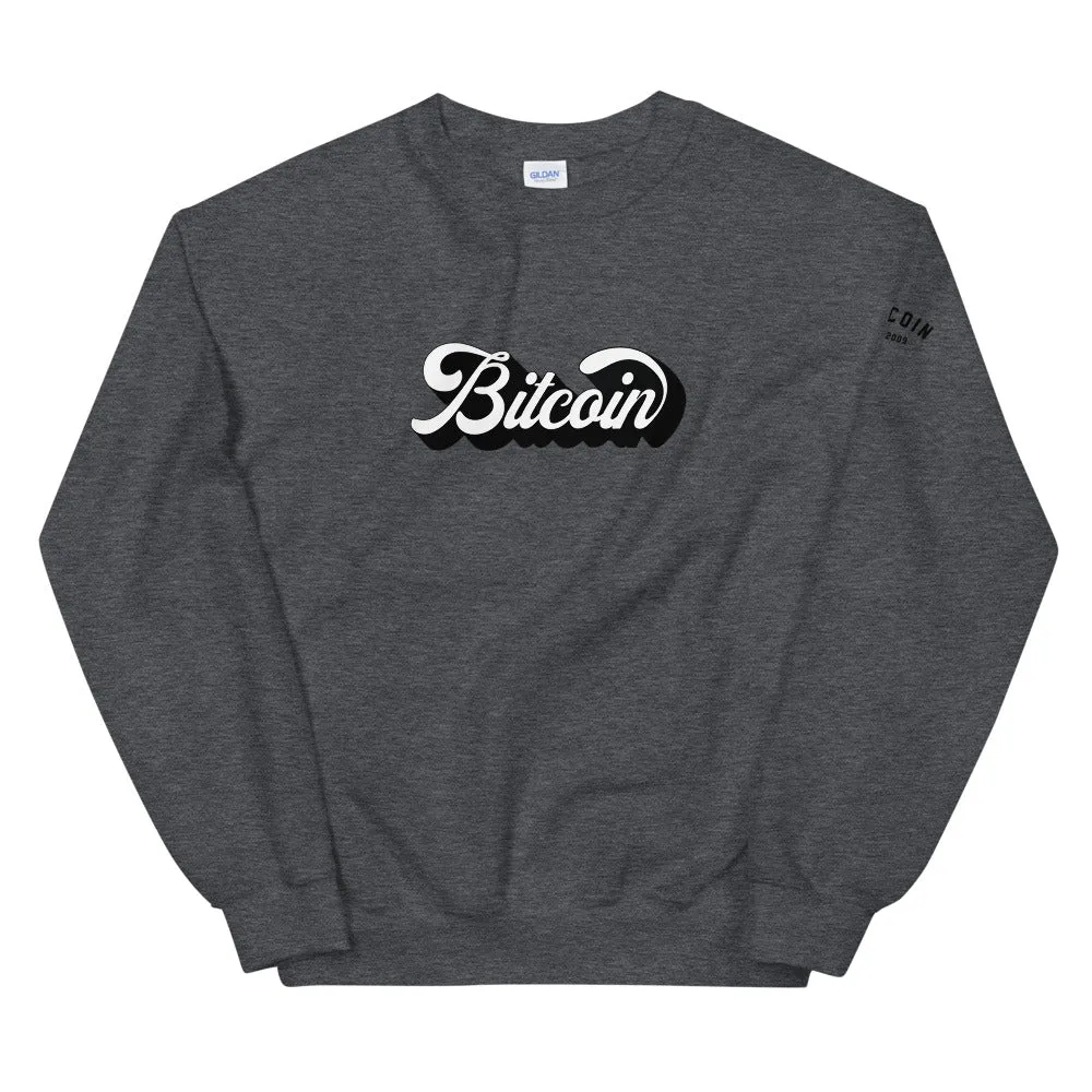 "The Vintage" Bitcoin Mens Sweatshirt