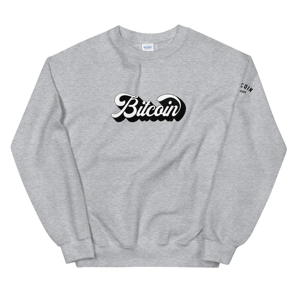 "The Vintage" Bitcoin Mens Sweatshirt