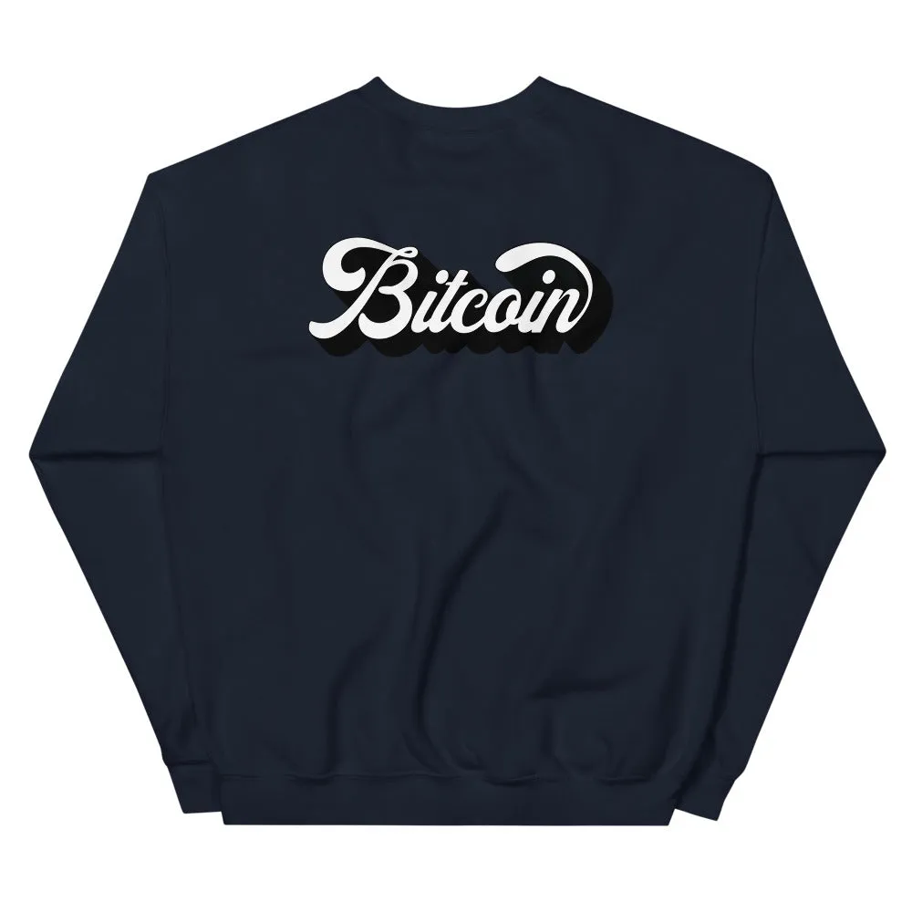 "The Vintage" Bitcoin Mens Sweatshirt