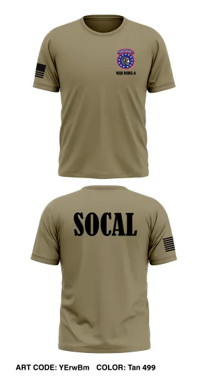 Redlands Recruiting Company, SoCAL BN Store 1 Core Men's SS Performance Tee - YErwBm