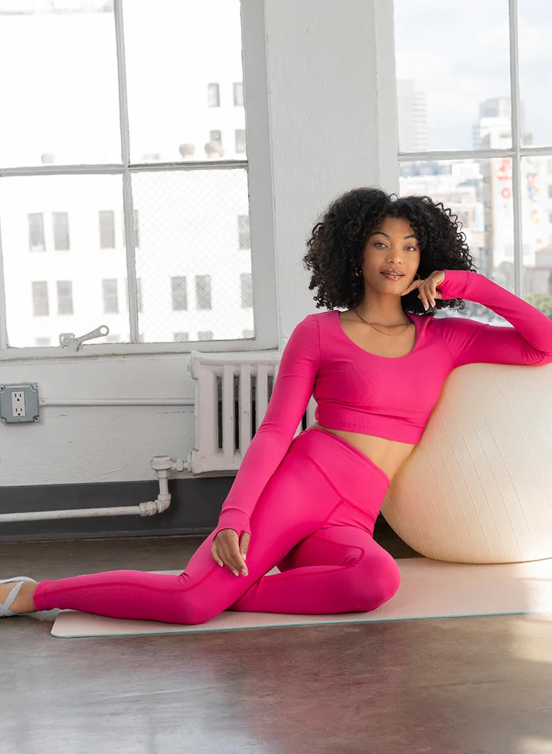 Refine Angled Waistband 7/8 Legging