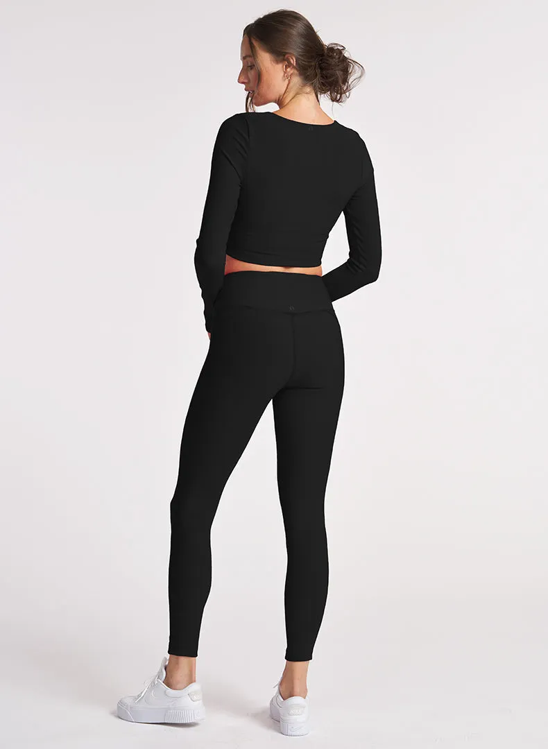 Refine Angled Waistband 7/8 Legging