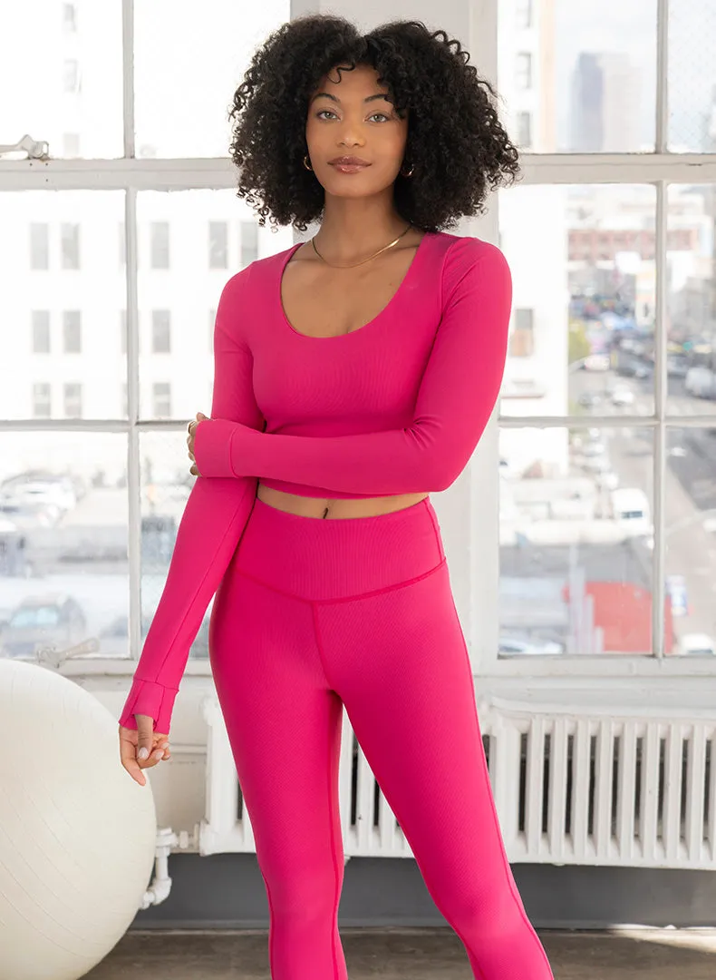 Refine Angled Waistband 7/8 Legging
