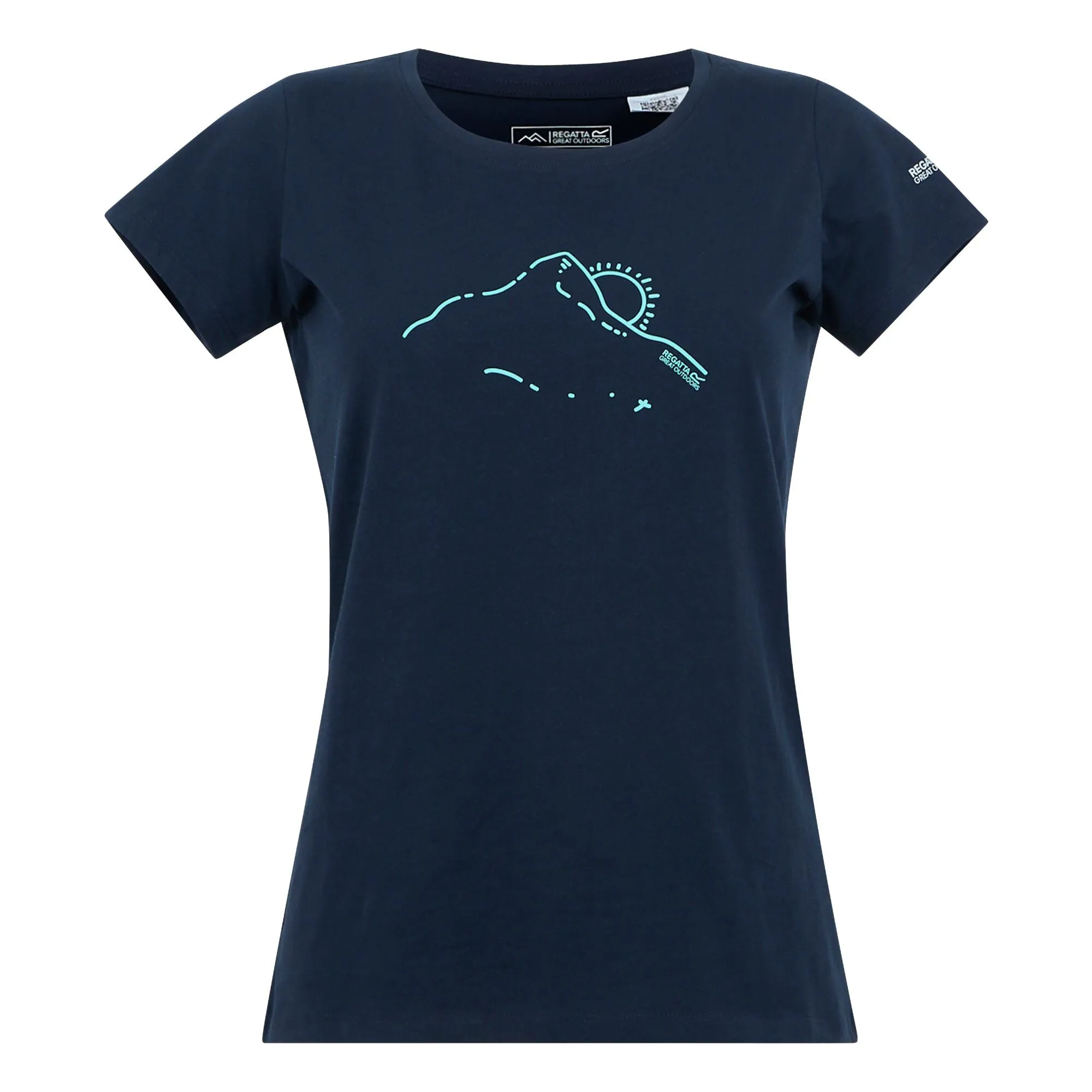 Regatta Breezed V Women's T-Shirt - Navy