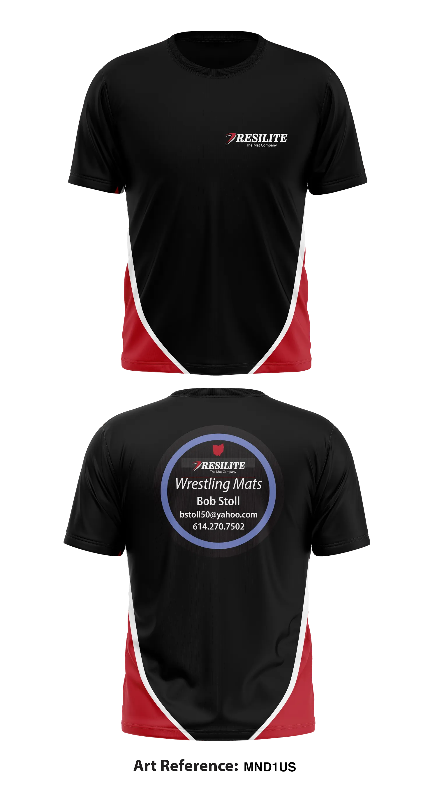 RESILITE Ohio Store 1 Core Men's SS Performance Tee - mnD1Us