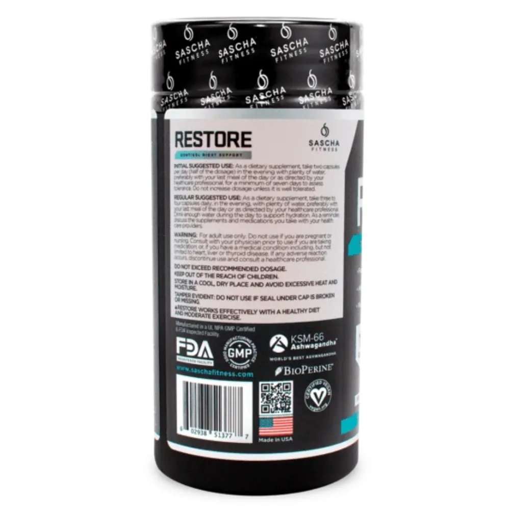 Restore Cortisol Night Support