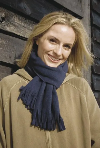 Result Active Fleece Tassel Scarf-R143X