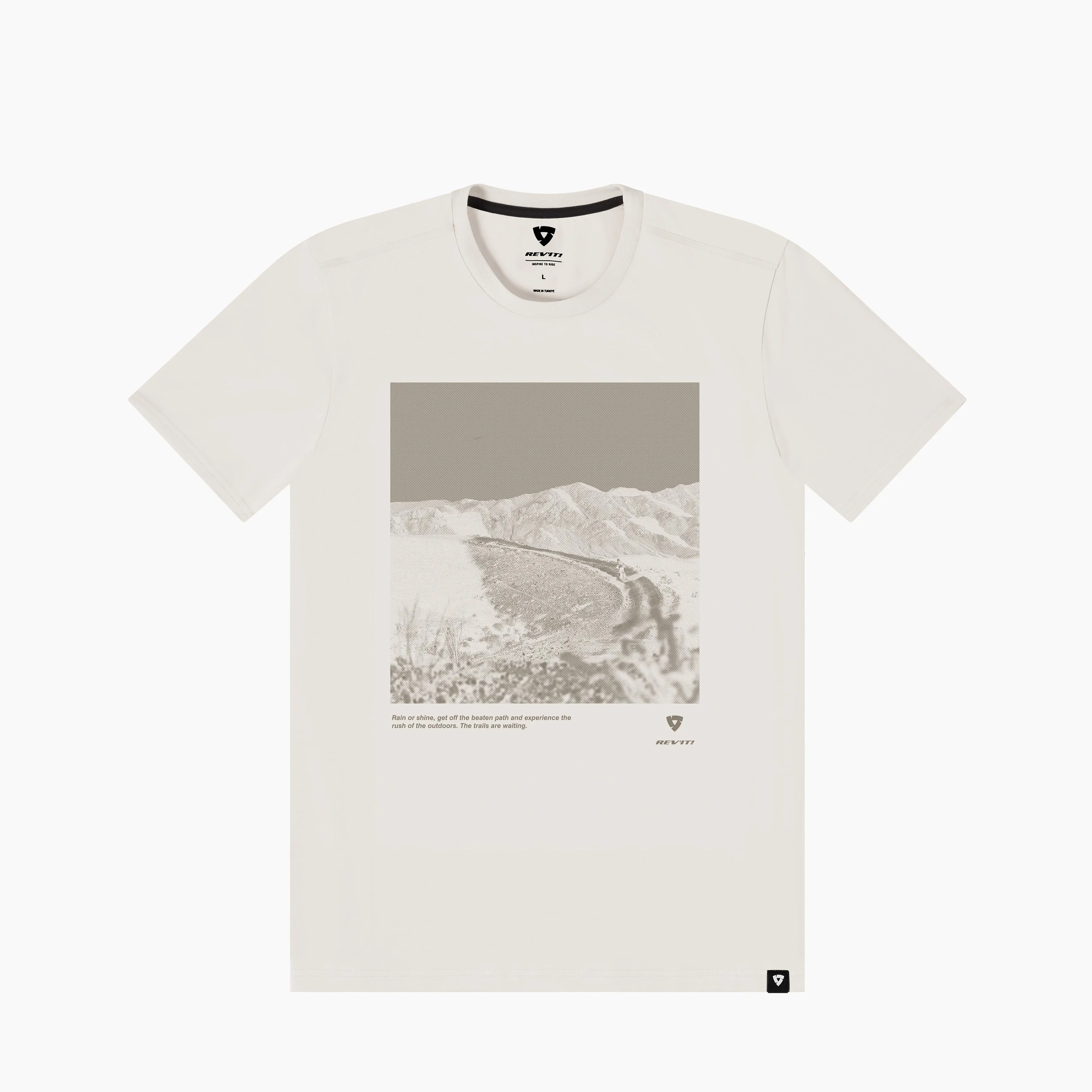 REV'IT! JAKE MEN'S T-SHIRT - LIGHT GREY