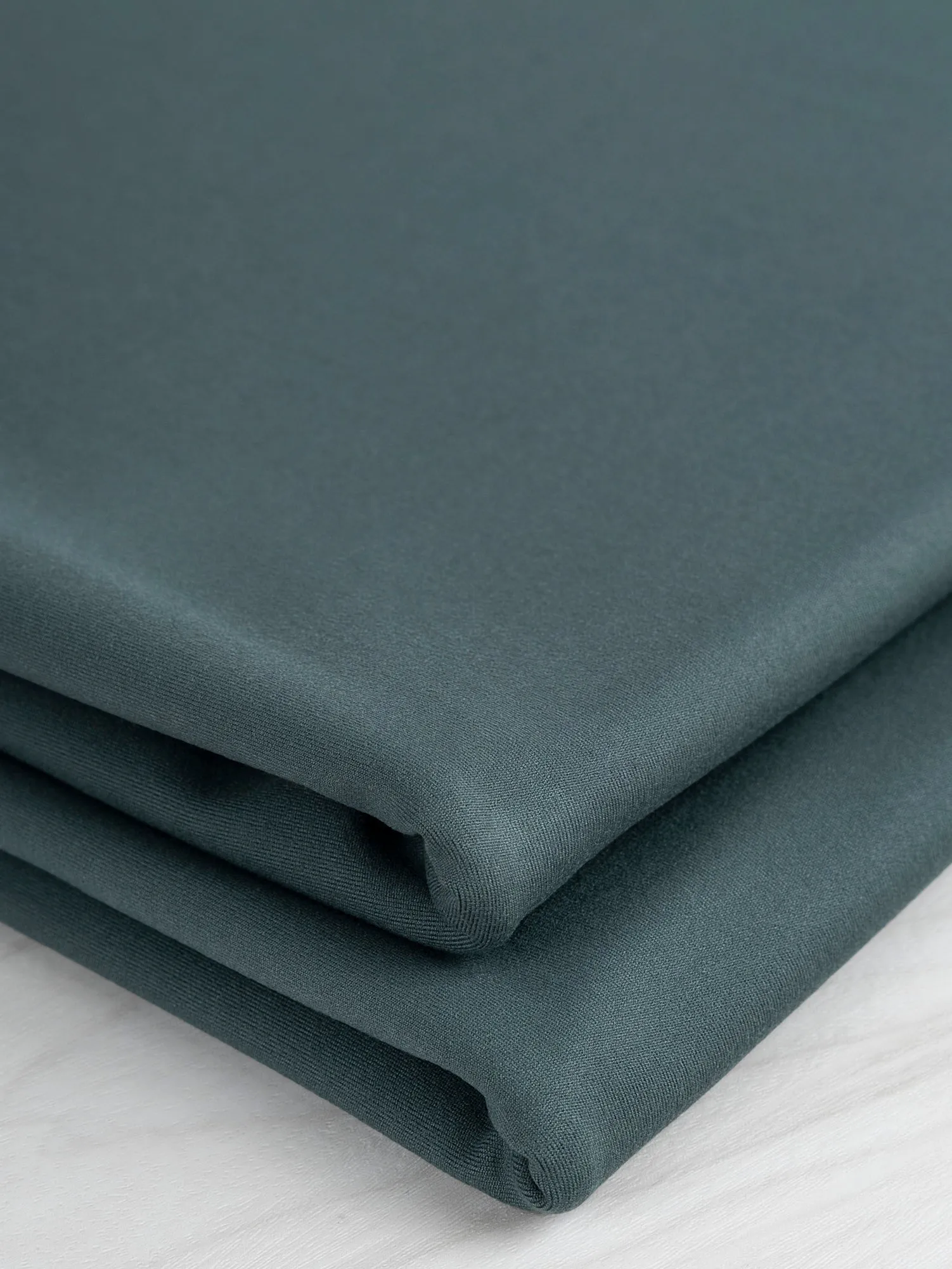 rPET Wicking Interlock Knit Deadstock - Green
