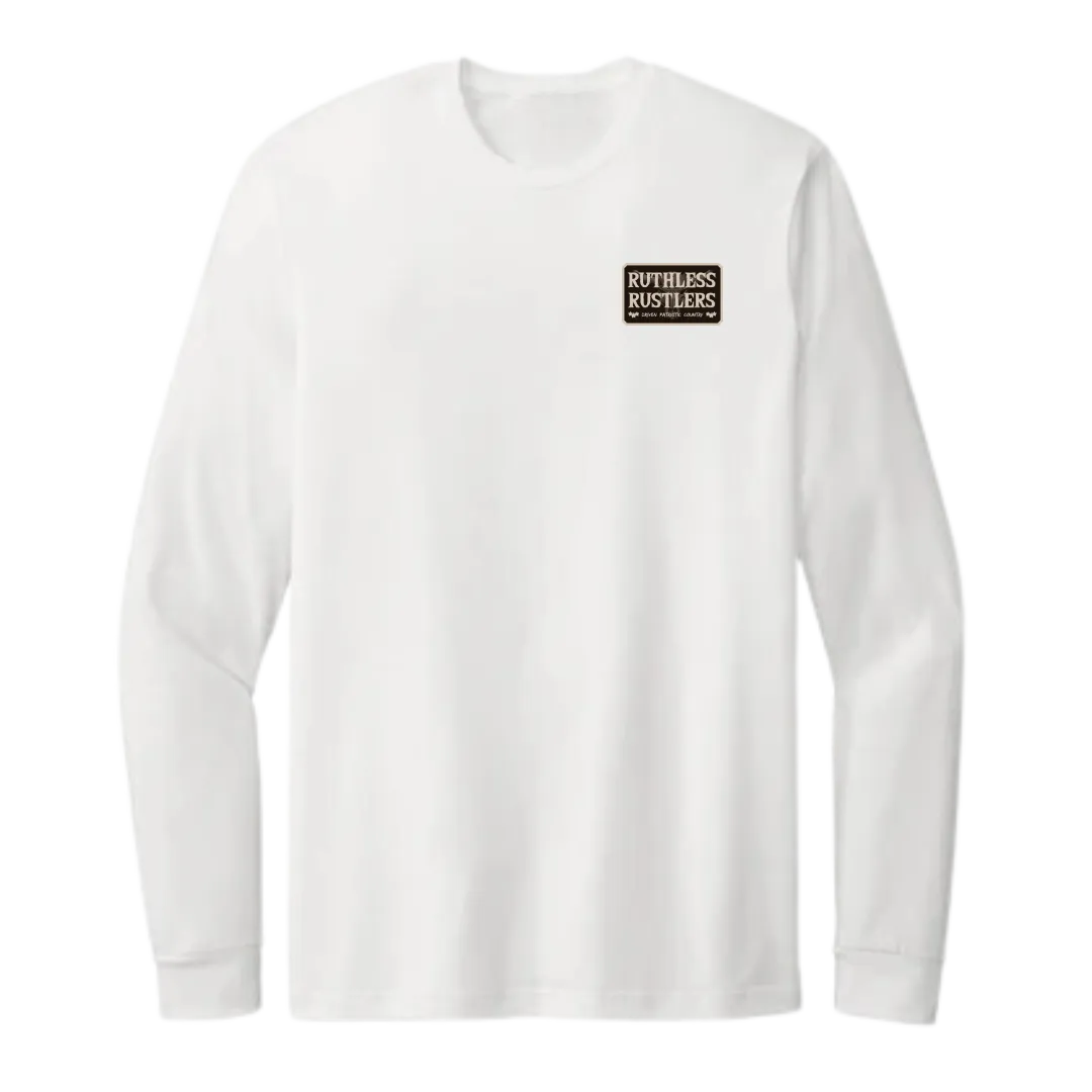 Ruthless Rustlers RR Bold Long Sleeve T-Shirt
