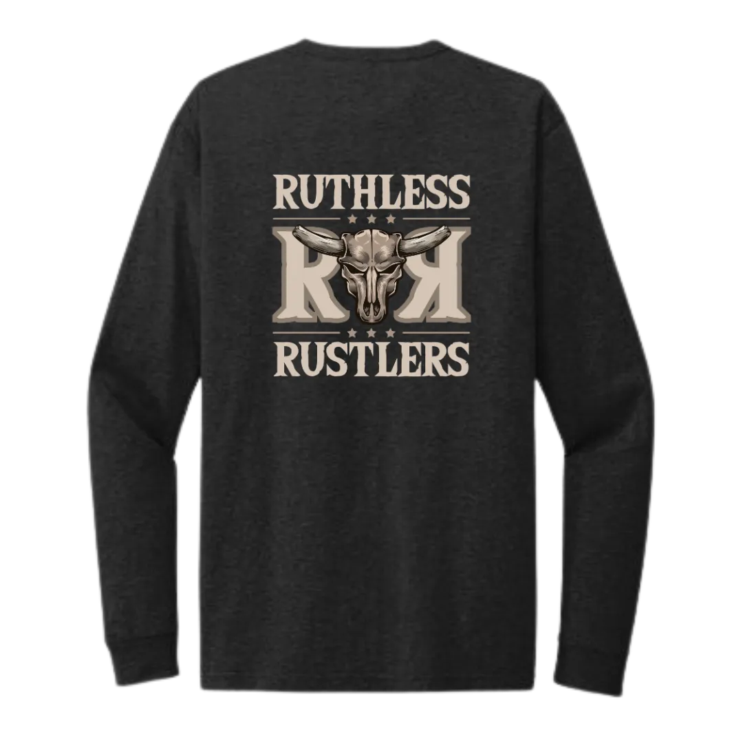 Ruthless Rustlers RR Bold Long Sleeve T-Shirt