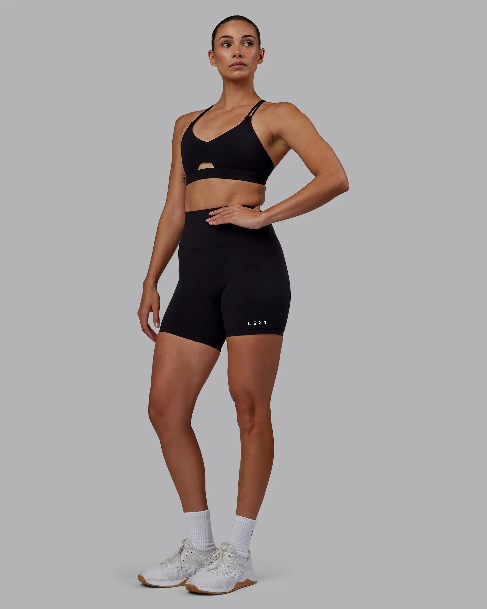 RXD High Waist Mid Short Tights - Black