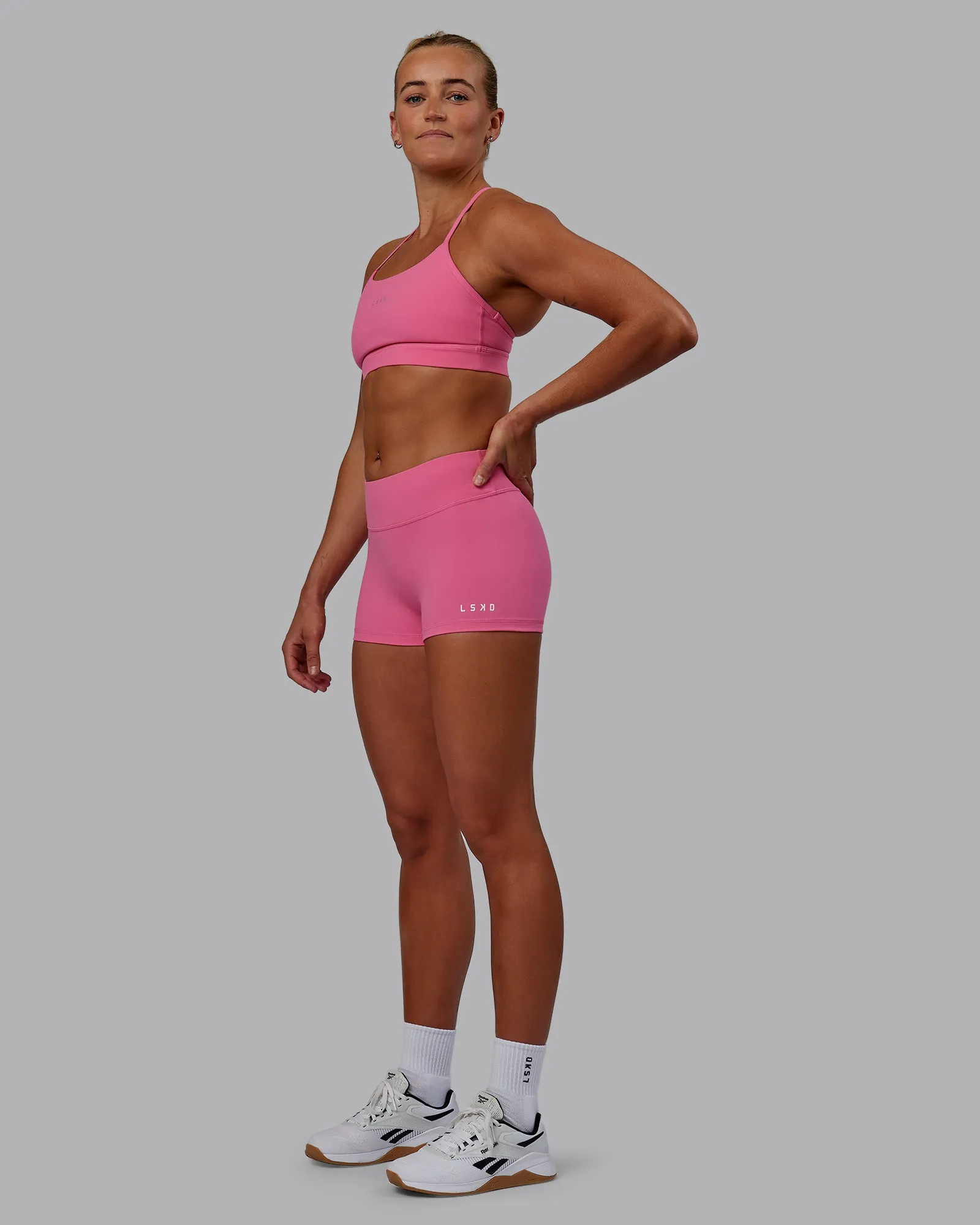 RXD Micro Short Tights - Carmine Rose