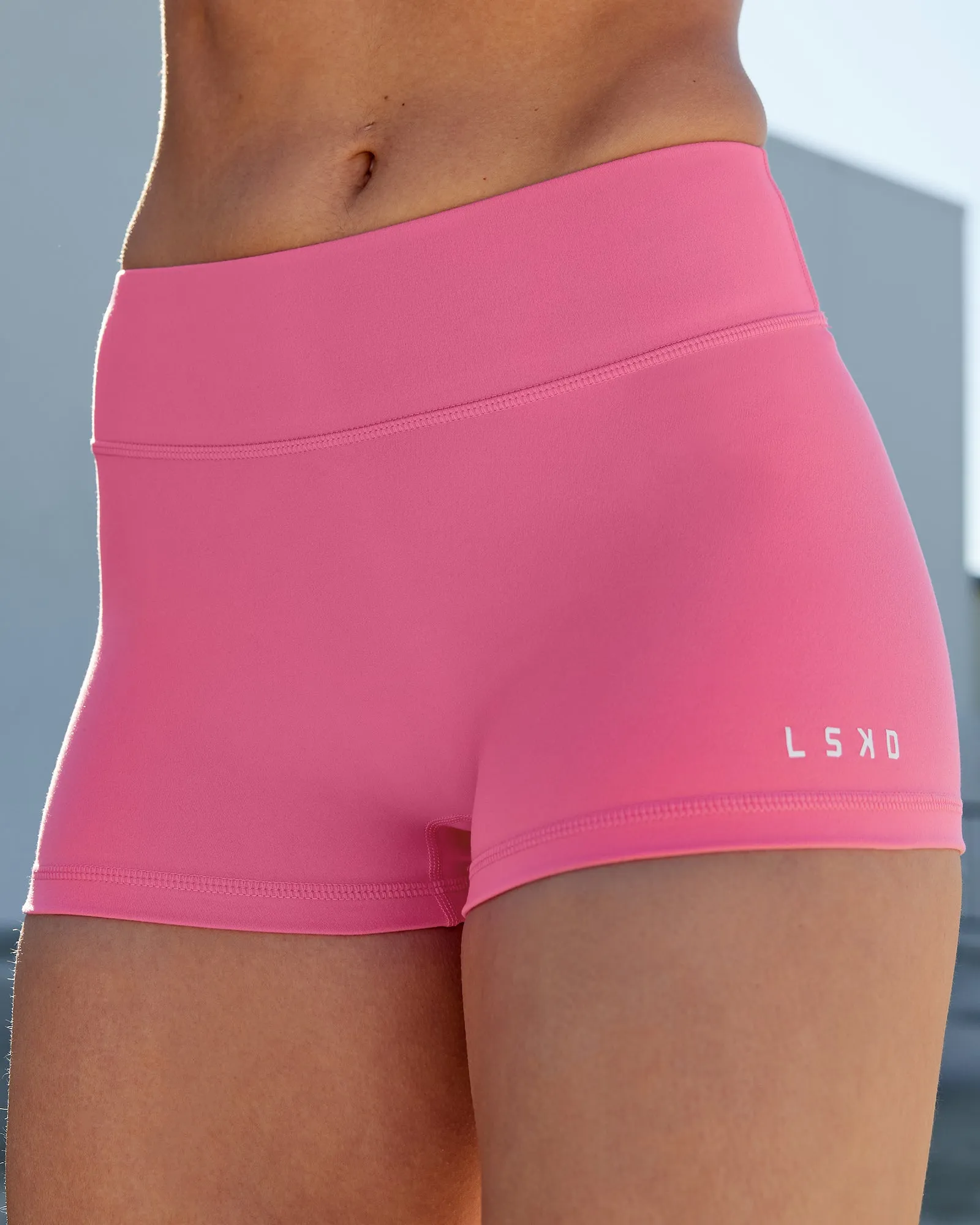RXD Micro Short Tights - Carmine Rose