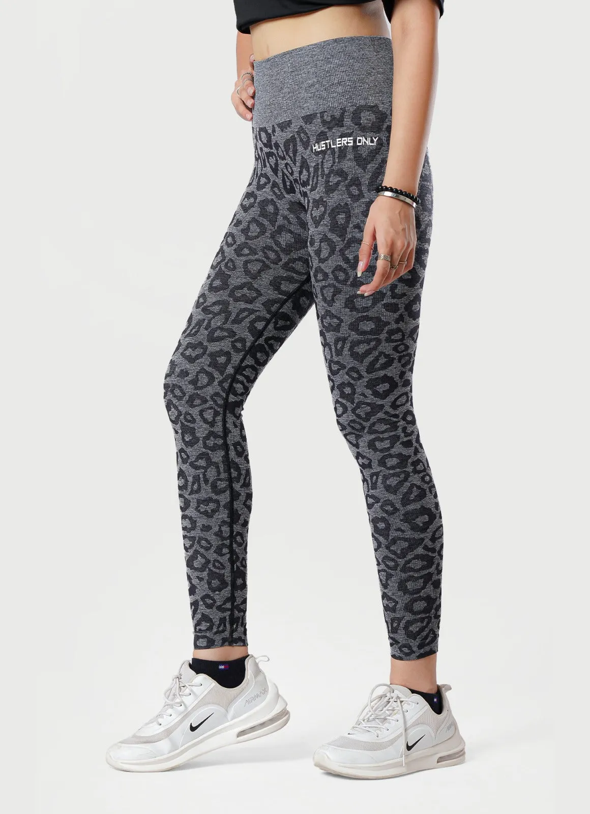 Safari Seamless Leggings - Gray