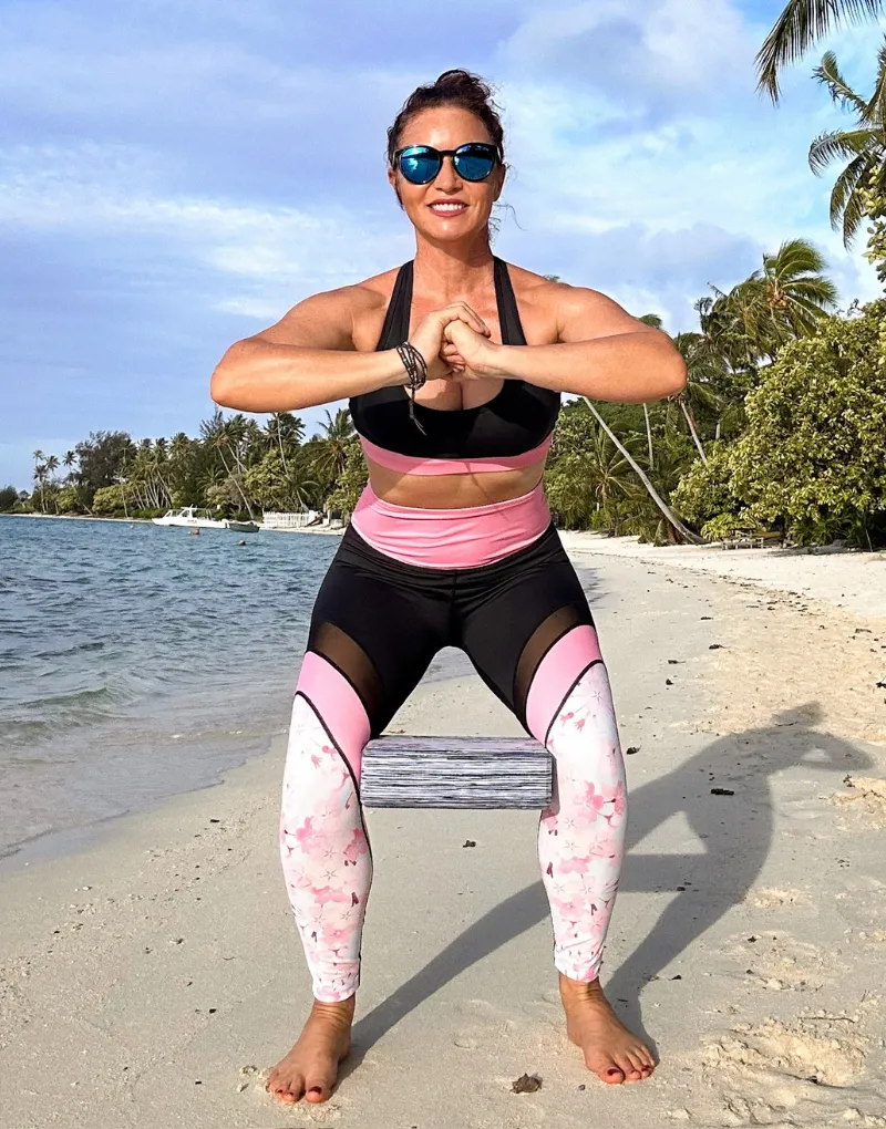 Sakura: shaping fitness leggings