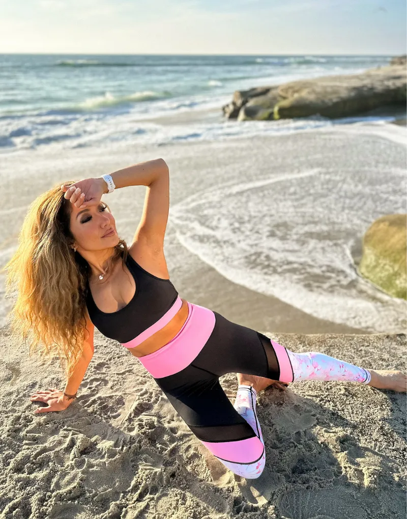 Sakura: shaping fitness leggings