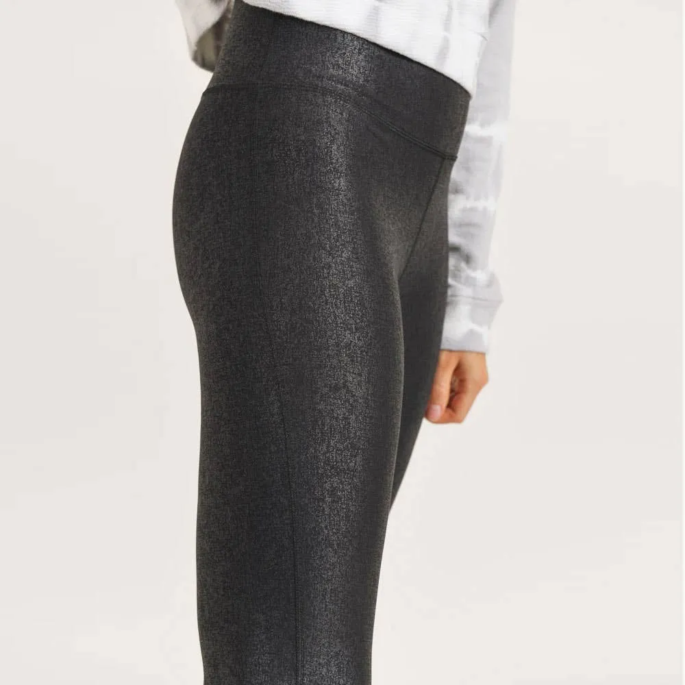 Sally's Crackle Glaze Foil Leggings