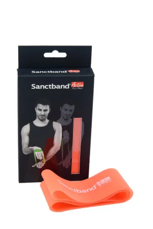 Sanctband Active 13" Resistance Exercise Loop Band (Level 2 Amber)