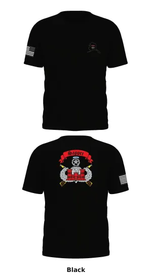 Sapper Company, 6th BEB, 4-25 IBCT (ABN) Store 1 Core Men's SS Performance Tee - 88565510515
