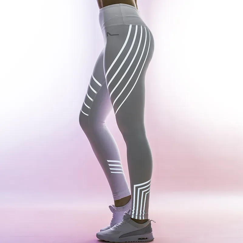 Savage High-Rise Reflective Stripe Workout Leggings