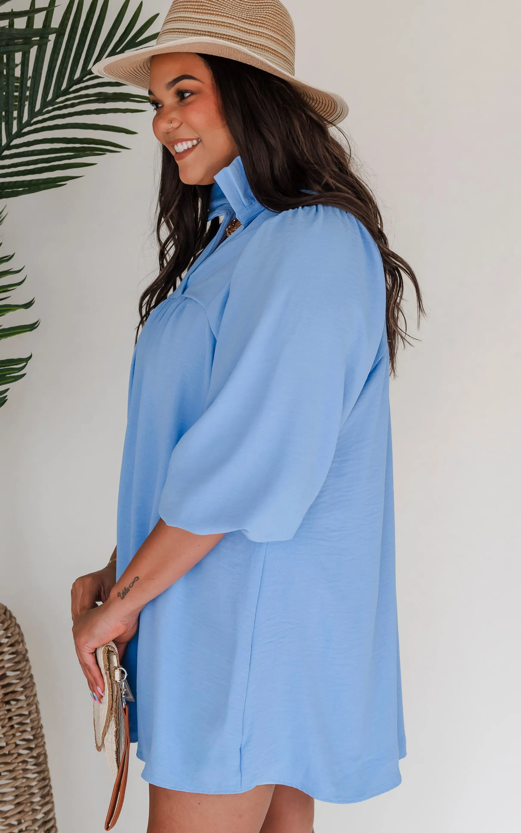 Savannah Dress | Chambray by Adrienne - Final Sale