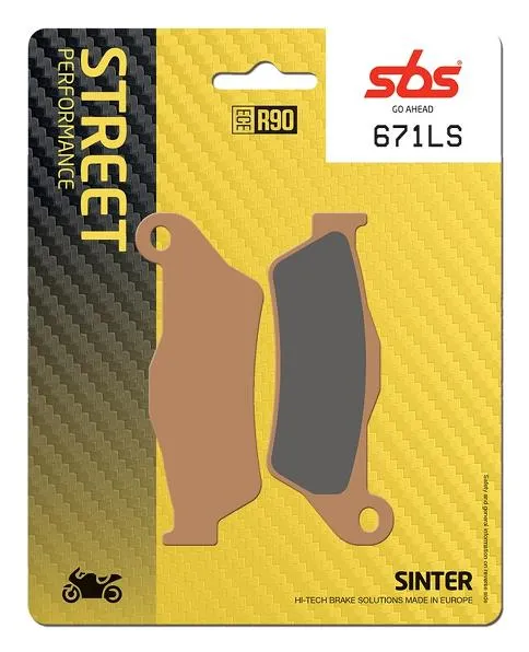 SBS 671LS Rear Brake Pads