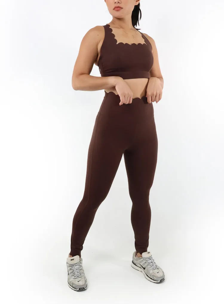 SCALLOP LEGGINGS