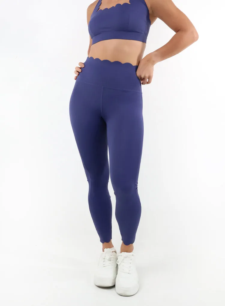SCALLOP LEGGINGS