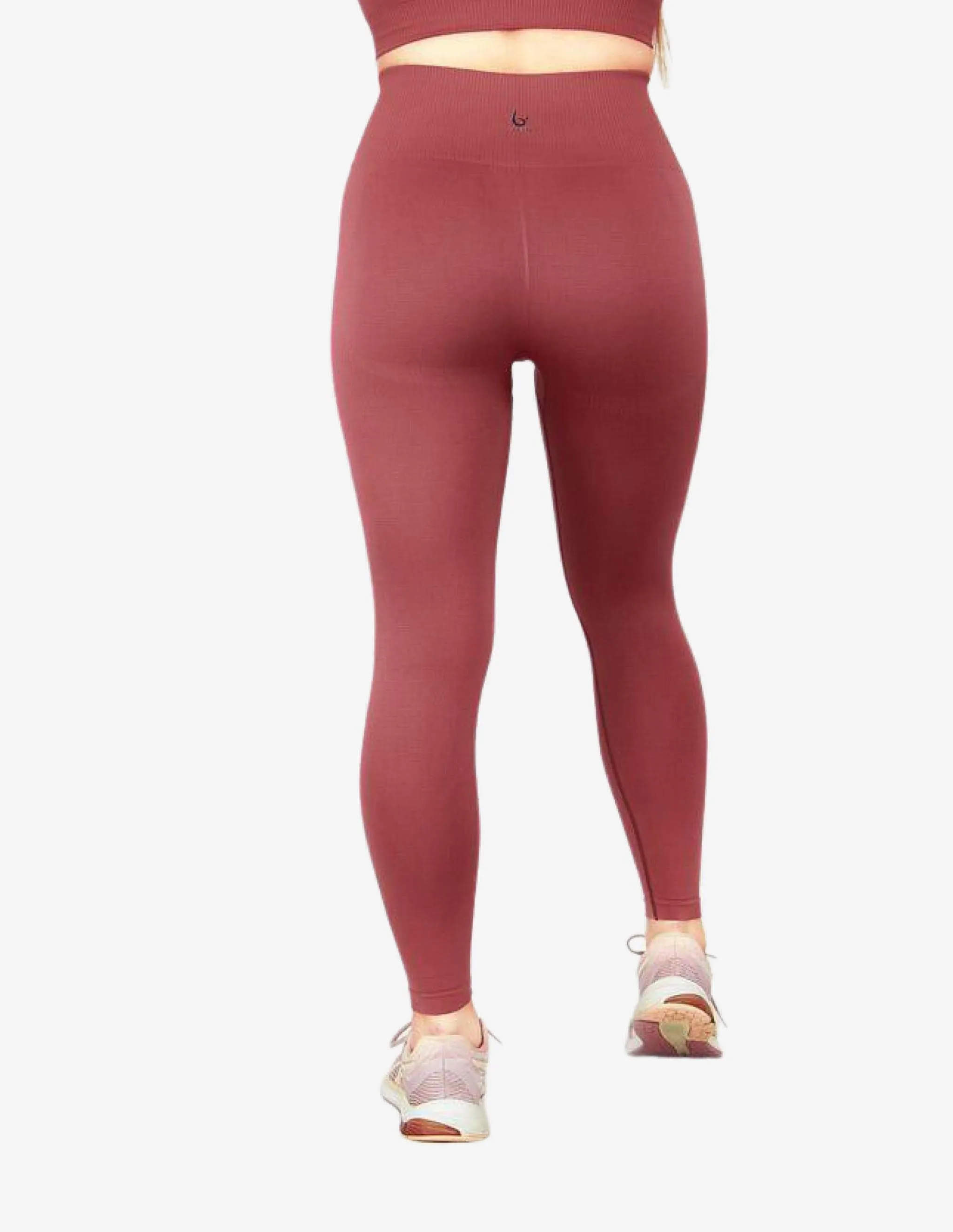 Seam free Leggings Red