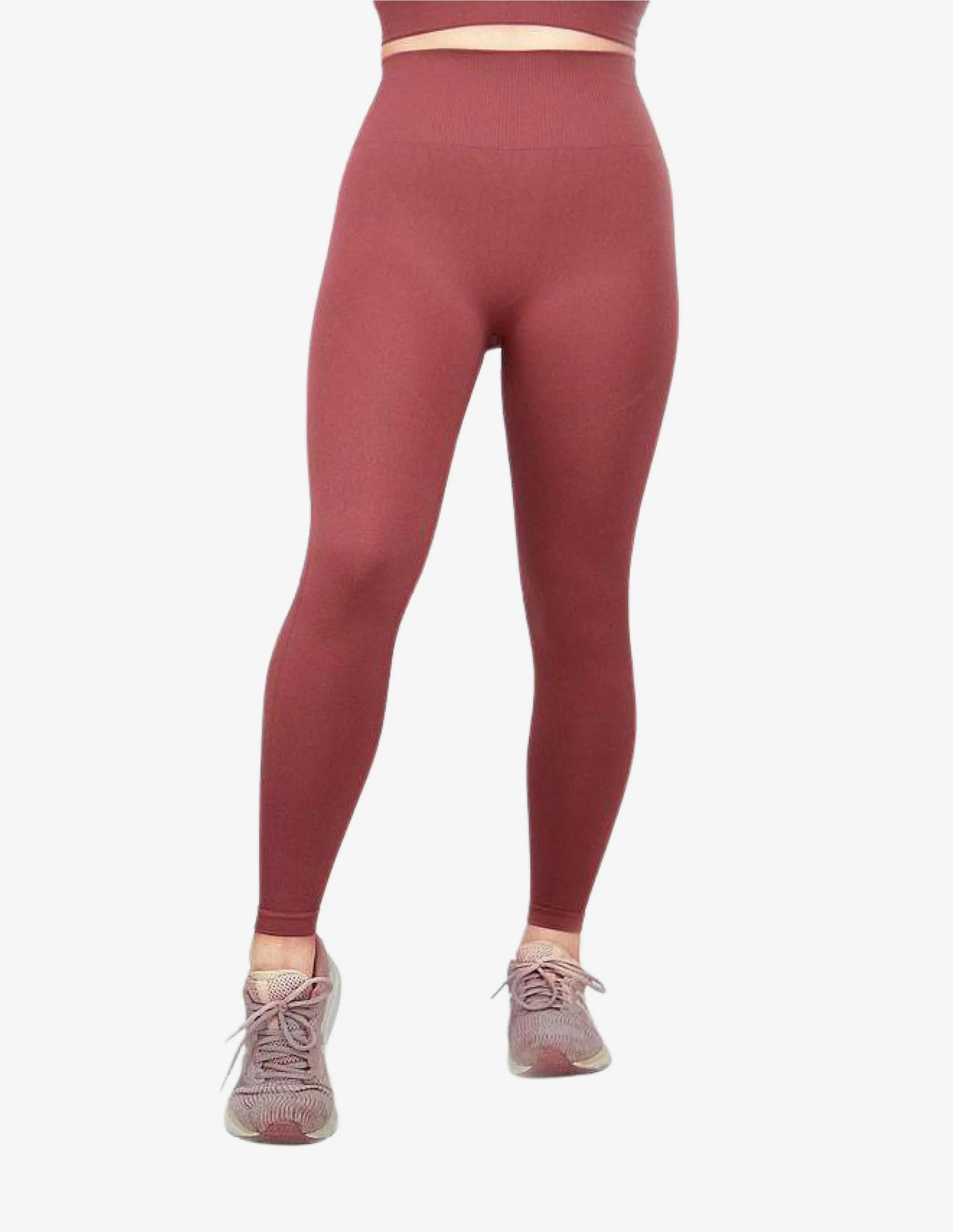 Seam free Leggings Red