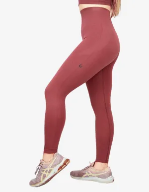 Seam free Leggings Red