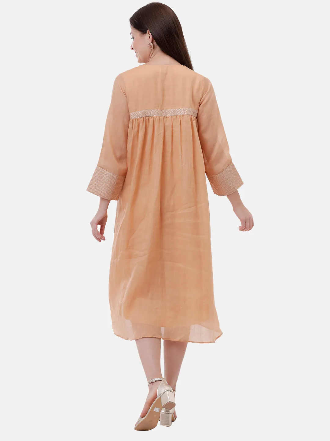 Semi Ethnic Wear Dress
