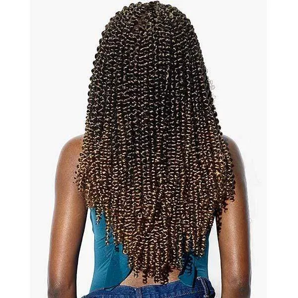Sensationnel African Collection Aqua Tex Pre-Layered Crochet Braid - 3X RUWA WATER WAVE 18"