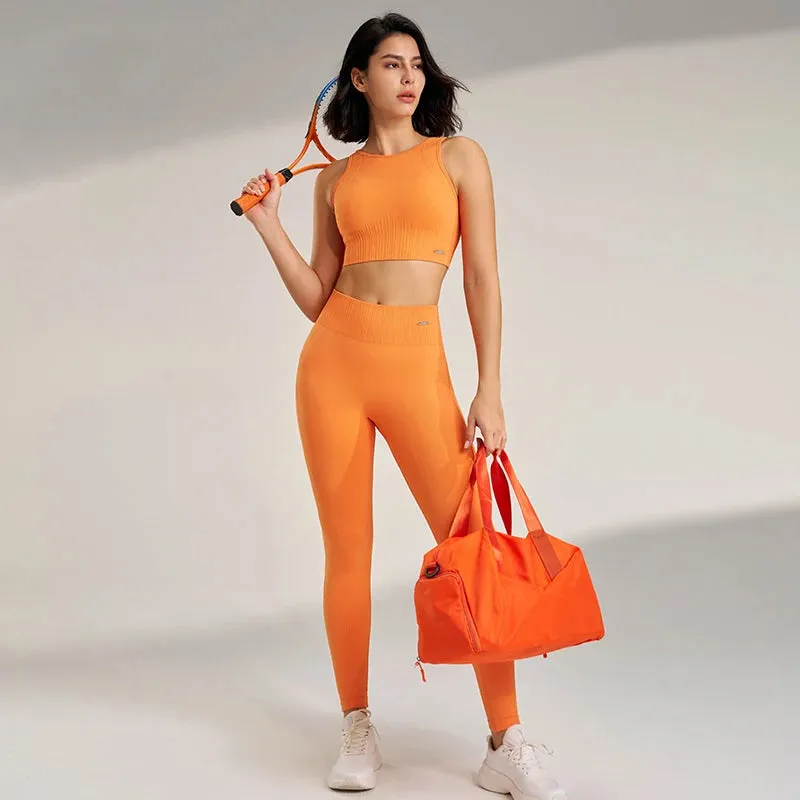 Set Leggings Fitness Exercise Clothing