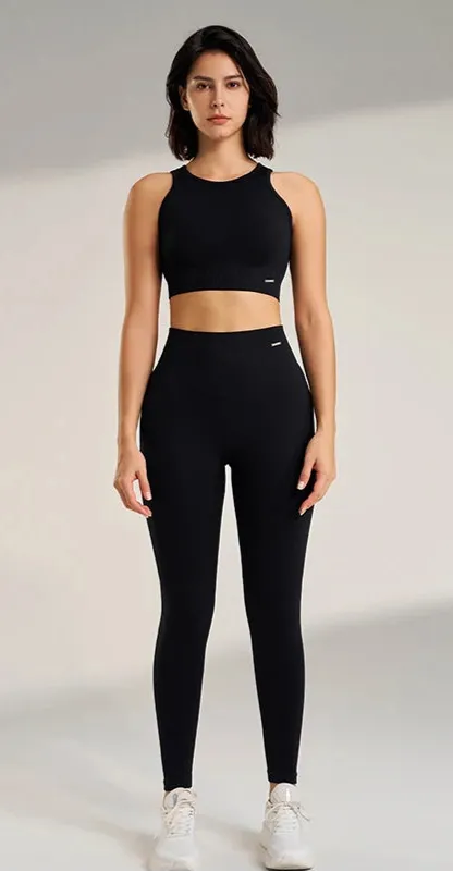 Set Leggings Fitness Exercise Clothing