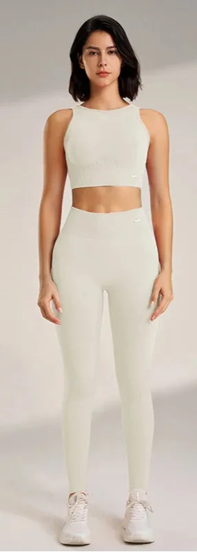 Set Leggings Fitness Exercise Clothing