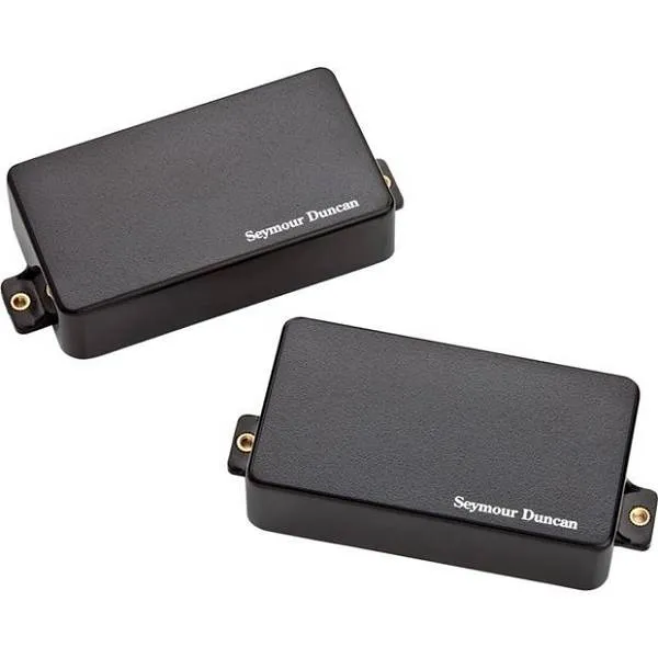 Seymour Duncan Blackouts Neck and Bridge Humbucker Set Black 11106-32B