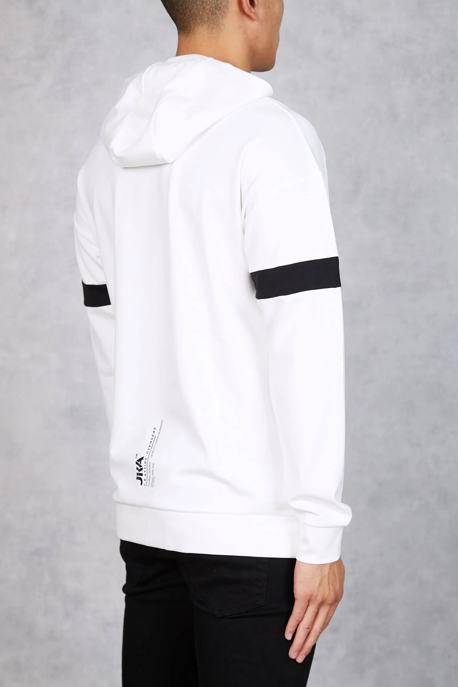 Shakhtar Lightweight Block Hoodie - Off White